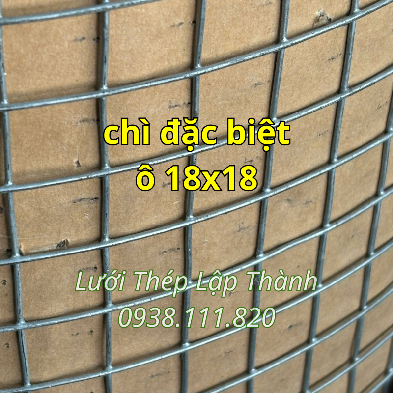 Lưới nhúng chì đặc biệt ô 18x18