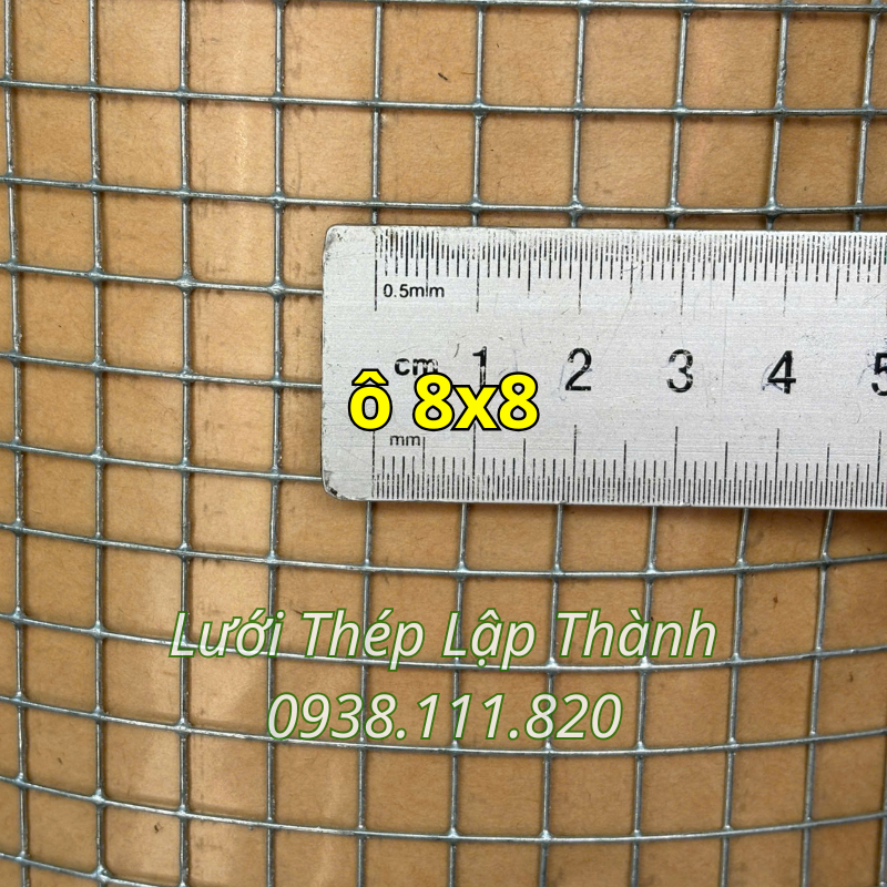 Lưới nhúng chì ô 8x8